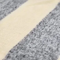 Takarók - Gyapjúkeverék pléd - Beatriz Stripe (fekete/fehér)