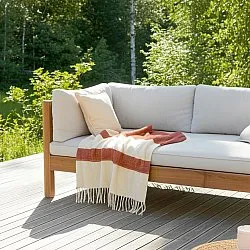 Gyapjúkeverék pléd - Carrie (rózsaszín)