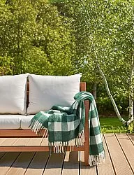 Gyapjúkeverék pléd - Phoebe (piros)