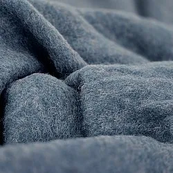 Gyapjúkeverék pléd - Samantha (kék)