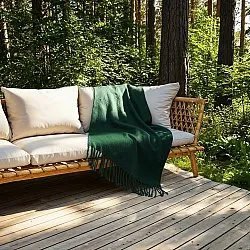 Gyapjúkeverék pléd - Samantha (piros)