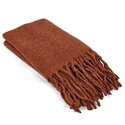 Gyapjúkeverék pléd - Samantha (réz)