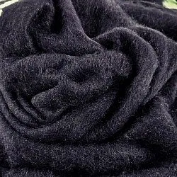 Gyapjúkeverék pléd - Samantha (fekete)