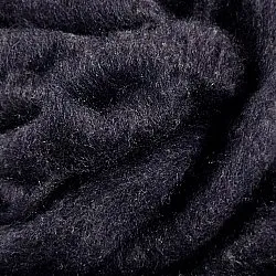 Gyapjúkeverék pléd - Samantha (fekete)