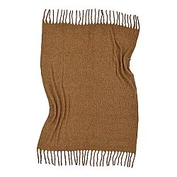 Takarók - Gyapjúkeverék pléd - Samantha (barna)