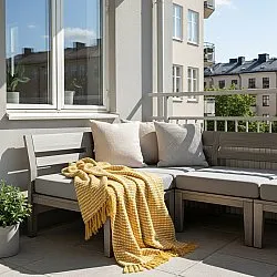 Takarók - Quebec Blanket (sárga)