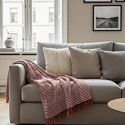 Takarók - Quebec Blanket (piros)