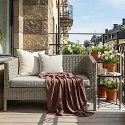 Takarók - Vanja Throw (sötétbarna)