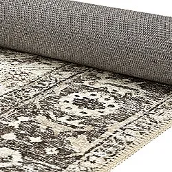 Lapos szövésű szőnyeg - Alvand (fekete)