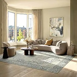 Lapos szövésű szőnyeg - Alvand (szürke)