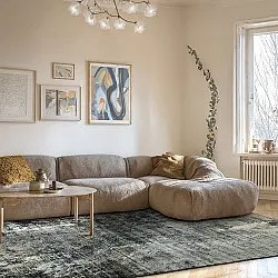 Lapos szövésű szőnyeg - Bechar (fekete/multi)