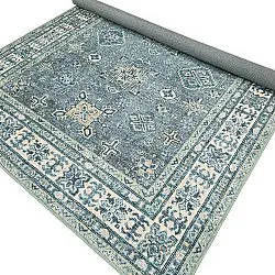 Lapos szövésű szőnyeg - Benaluna (kék/zöld)