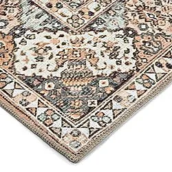 Lapos szövésű szőnyeg - Berelina (bézs/multi)