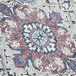 Lapos szövésű szőnyeg - Birjand (kék)