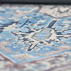 Lapos szövésű szőnyeg - Birjand (kék)