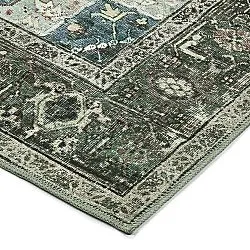 Lapos szövésű szőnyeg - Birjand (zöld)