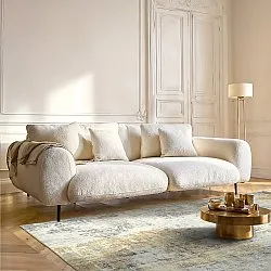 Lapos szövésű szőnyeg - Comino (bézs/multi)