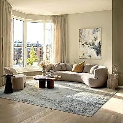 Lapos szövésű szőnyeg - Comino (bézs/multi)