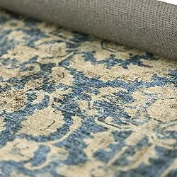 Lapos szövésű szőnyeg - Delvar (kék)