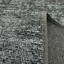 Lapos szövésű szőnyeg - Elarion (fekete)