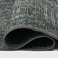 Lapos szövésű szőnyeg - Elarion (fekete)