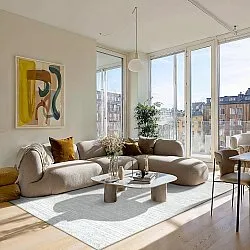 Lapos szövésű szőnyeg - Elarion (világosszürke)