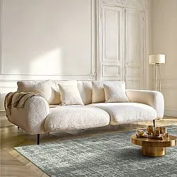 Lapos szövésű szőnyeg - Elira (szürke)