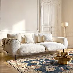 Lapos szövésű szőnyeg - Fadarin (kék)