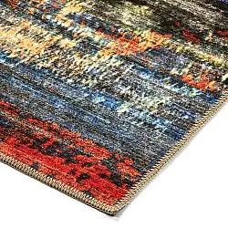 Lapos szövésű szőnyeg - Kazea (narancs/többszínű)