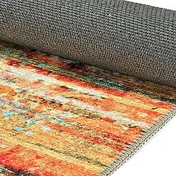 Lapos szövésű szőnyeg - Kazea (narancs/többszínű)