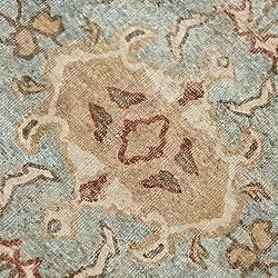 Lapos szövésű szőnyeg - Layla (világoskék)