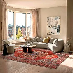 Lapos szövésű szőnyeg - Madevan (piros)