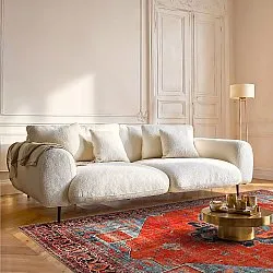 Lapos szövésű szőnyeg - Mandalay (piros)