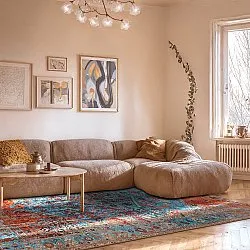 Lapos szövésű szőnyeg - Mardin (piros/kék)