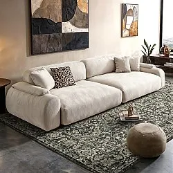 Lapos szövésű szőnyeg - Meralis (fekete)