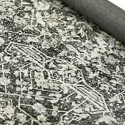 Lapos szövésű szőnyeg - Meralis (fekete)