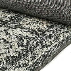 Lapos szövésű szőnyeg - Meralis (fekete)