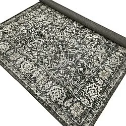 Lapos szövésű szőnyeg - Meralis (fekete)