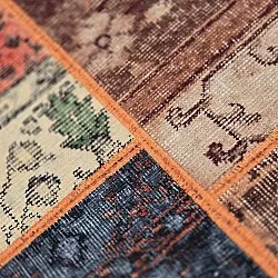 Lapos szövésű szőnyeg - Myrina (piros/multi)