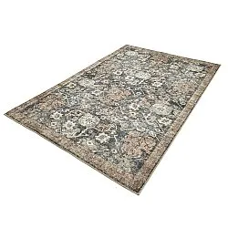 Lapos szövésű szőnyeg - Noura (sötétkék)