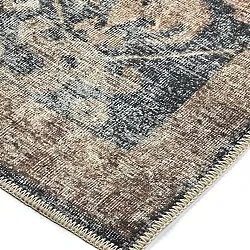 Lapos szövésű szőnyeg - Noura (sötétkék)