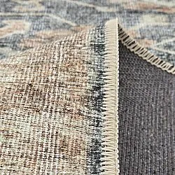 Lapos szövésű szőnyeg - Noura (sötétkék)