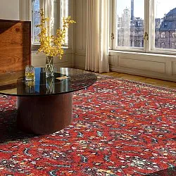 Lapos szövésű szőnyeg - Omarien (piros)
