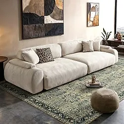 Lapos szövésű szőnyeg - Yasirah (kék/zöld)