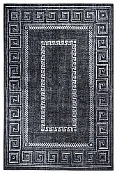 Lapos szövésű szőnyeg - Ankara Versace (fekete)