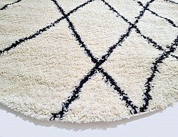 Kerek szőnyegek - Tavola (fekete/fehér)
