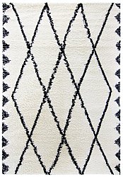 Shaggy szőnyeg - Alia (fekete/fehér)