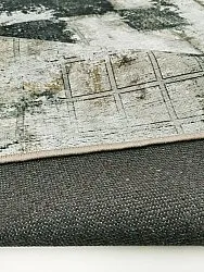 Wilton szőnyeg - Flores (fekete/barna/fehér)