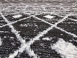Kerek szőnyeg - Stella (fekete/fehér)