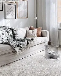 Gyapjúszőnyeg - Avafors Wool Bubble (bézs)